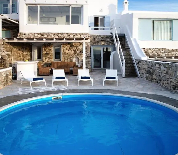 Aqua Lumen - Private Pool Villa In Mykonos * Dhílos
